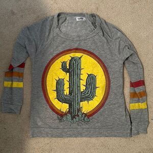 Lauren Moshi XS Cactus Sweatshirt